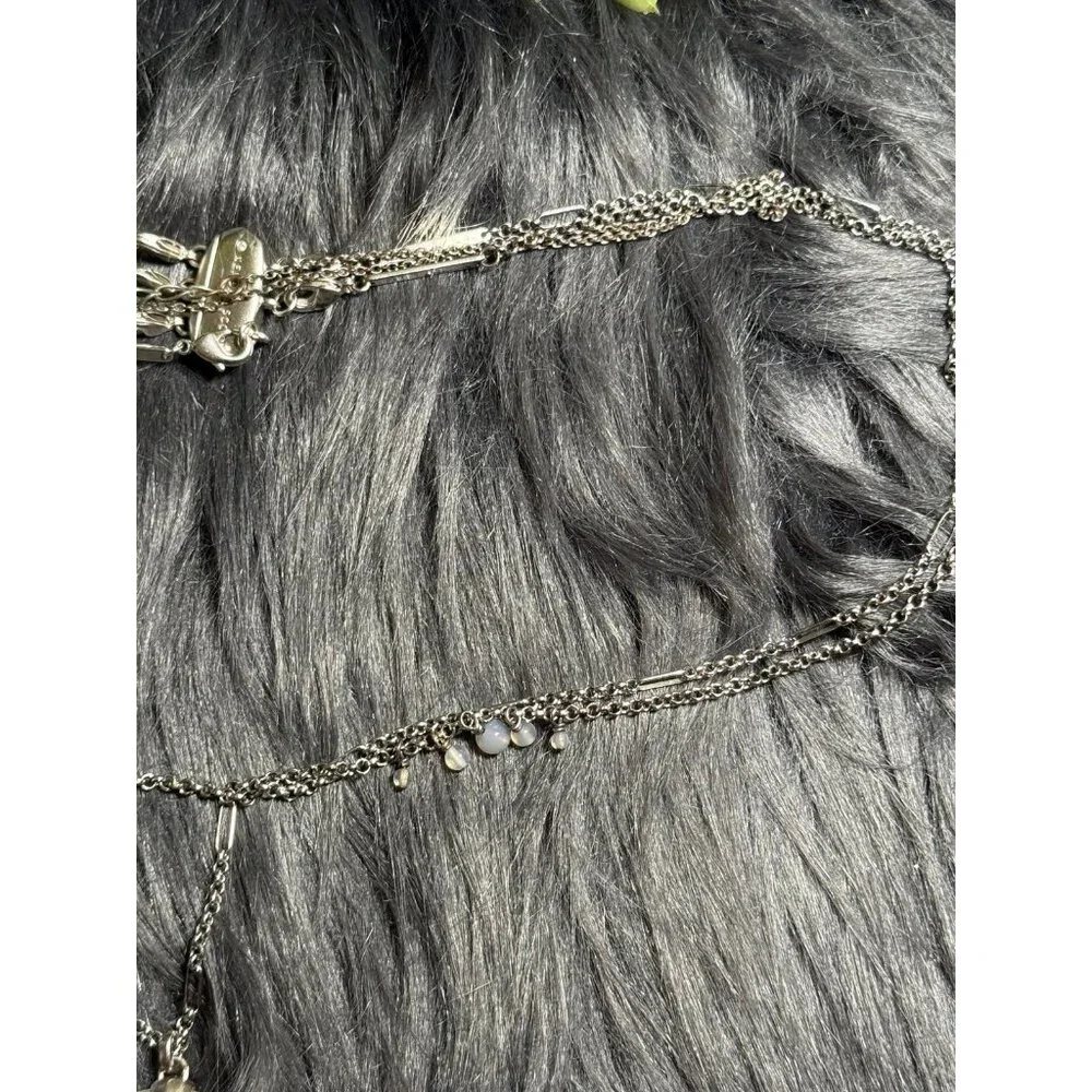 Kendra Scott‎ Gemma Triple Chain Crescent Necklace